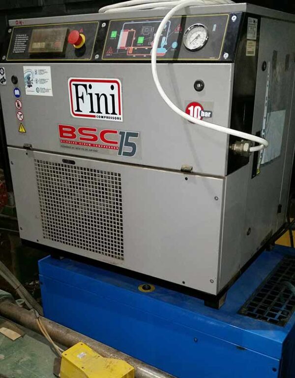 Kompresor FINI BSC1510, Trofazni, 11KW, 10bar, 1400 l/min